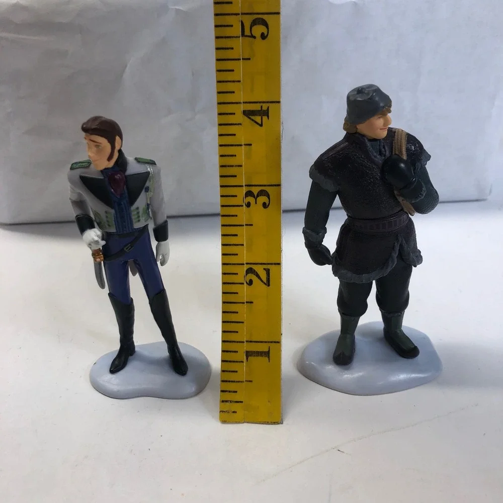 Lot Of 3 Disney Frozen Figurines Sven Reindeer Kristoff Prince 4
